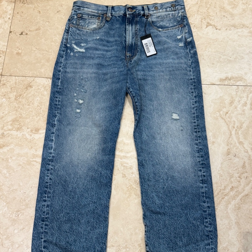 R13 Boyfriend Jeans Size 29 Distressed Bain W Rips- Fabulous & Comfortable- NWT